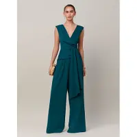 SAVEL Jumpsuit 'Audrey' cyaan blauw