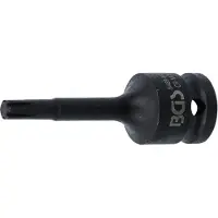 Bgs Kraft-Bit-Einsatz Länge 75 mm Antrieb Innenvierkant 12,5 mm (1/2") Keil-Profil (für RIBE) M7