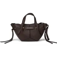 Karl Lagerfeld Handtas 'Pierced' chocoladebruin