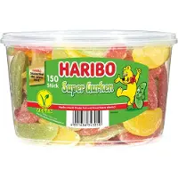 Haribo Zure Bommen - zuur snoep in fruitsmaken - 150 stuks silo