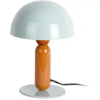Leitmotiv Firenze Round LED Tafellamp | 1x E27 25W | Desert orange/misty blue