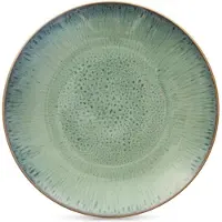 Lumarko Glaze Serie - Groene Keramische Platte Dinerbord - 27 cm