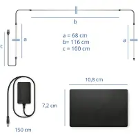 Philips Smart Lighting Smart Lighting - Hdmi 2.0 Sync Box 4k Bij 60hz Wifi Entertainment Starterkit Zwart