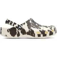 Crocs Sandalen - Classic+ Pop Dierenklomp - Krijt/Multi - - 39/40 - Sandalen