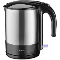 Trisa Electronics W4875 Waterkoker Snoerloos, Oververhittingsbeveiliging Aantal/Volume: 1.7 l Zilver, Zwart