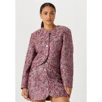 Y.A.S. YAS Dames Blazers Yaslauthea Ls Jacket - Fuchsia - Maat 38