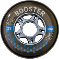 K2 Booster 76mm Inline Wiel (per 4 Stuks) 76mm 80a