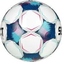 Atom Sport Brillant Super Tb V25 Wedstrijdbal - Wit / Blauw / Roze | Maat: 5