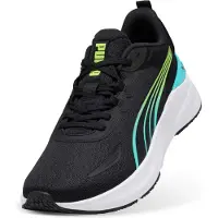 Puma Sportschoen 'Agile Lite' turquoise / lichtgroen / zwart