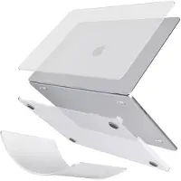 EtuiTab Matte Hardcase voor Macbook Air 13" M2/M3/M4/M5 - Transparant