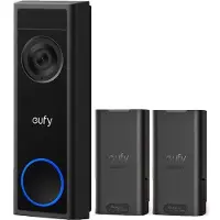 Eufy Security C31 Video Deurbel- 2K Resolutie - Nachtzicht - Draadloos/Batterij + extra Batterij