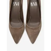 Forever & Always Moriel Leren Stiletto Pump