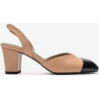 Prologue Maruelle Blokhak Slingback Pump