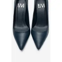 Forever & Always Clyde Leren Stiletto Spitse Neus Pump