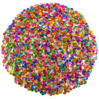 Colorations - Gekleurde Pailletten knutselmateriaal 100 gram multicolor.