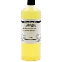 Ancient Wisdom Basis Olie - Calendula Olie - 1 Liter - Aromatherapie - Basisolie - Draagolie - Basisolie Voor Etherische Oliën