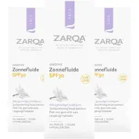 Zarqa 3x Sensitive Zonnefluïde Spf 30 50 Ml