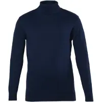 JP 1880 Regular Fit Coltrui donkerblauw, Effen