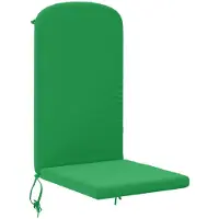 vidaXL Kussen voor Adirondack-stoel GEMERT 100% Polyester Groen