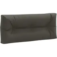 vidaXL Palletrugkussen VIANEN 100% Polyester Antraciet