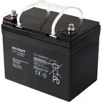 Voltcraft VC-12668692 Loodaccu 12 V 33 Ah Loodvlies (AGM) (b x h x d) 195 x 155 x 130 mm Onderhoudsvrij, Geringe zelfontlading
