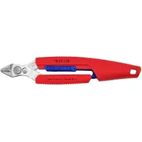 Knipex 78 03 150 Sleuteltang Elektronica en fijnmechanica Instelling met druk op de knop, Fijnafstelling, Kunststof overtrokken 150 mm
