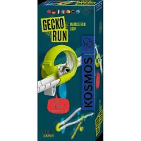 Kosmos Gecko Run - Knikkerbaan - Looping uitbreiding - Marble Run - Verticale knikkerbaan met kleefpads voor gladde oppervlakken