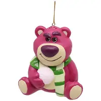 Disney Lotso kerst ornament | (Met sneeuwbal)