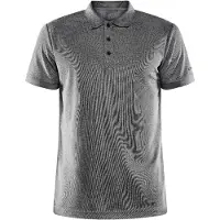 Craft Core Unify Polo Heren Dark Grey Melange S