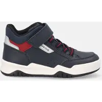 Geox Perth Blauwe Hoge Sneakers Hoogwaardig imitatieleer 31