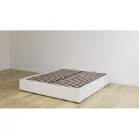 Emma Original Storage Bed 200x200 cm – Beige