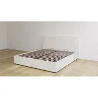 Emma Original Storage Bed 180x200 cm – Beige - Klassiek Hoofdbord