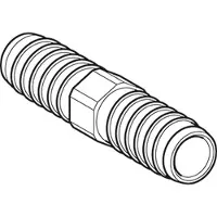 Geberit slangverbinder, brons, diam slangpilaar 14mm