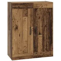 vidaXL Wandkast Oud hout 69,5 x 34 x 90 cm Bewerkt hout