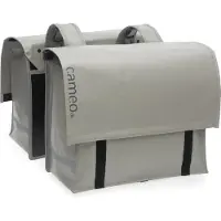 Cameo Double Bisonyl - Dubbele Fietstas - 46 liter - Grijs