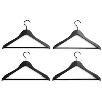 HAY Smooth Kledinghaak - Set van 4 Slim | With Bar