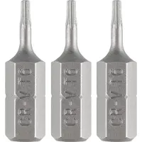 Graphite Bity Torx T6, 25 mm, 3 stuks.