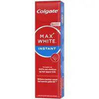 Colgate Max White Instant Whitening tandpasta - 12 x 75ml - Voor Witte Tanden - Voordeelverpakking