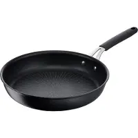 Lagostina wok/roerbakpan 24 cm zwart - aluminium - titanium coating