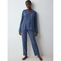 Triumph Boyfriend Fit pyjama 10225082 M031 SEA BLUE LIGHT COMBINATION-44