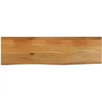 vidaXL Tafelblad met natuurlijke rand 100x40x3,8 cm massief mangohout