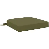 vidaXL 1-delig zitkussen SOEST 100% Polyester Olijfgroen