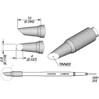 JBC C245784 Tip patroon Conisch Lengte soldeerpunt: 10 mm Inhoud: 1 stuk(s)
