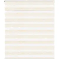 vidaXL Zebra rolgordijn 120x100 cm stofbreedte 115,9 cm marmerbeige