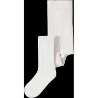 Name it MINI gebreide maillot - wit Meisjes Stretchkatoen Effen - maat 110/116