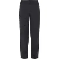 Vaude - Women's Larice Pants V - Toerskibroek 38 - Regular, zwart/grijs
