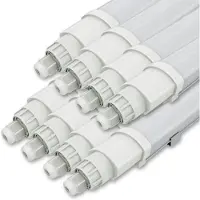 LEDVION - 8x LED Armatuur - 120 cm - 30W - 4000K - 3600 lumen - IP65 - Koppelbaar