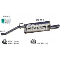 ERNST 012171 Einddemper