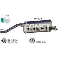 ERNST 550024 Einddemper