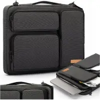 Alogy Zwarte Laptoptas 15.6" Zakelijk Waterdicht met Pouch